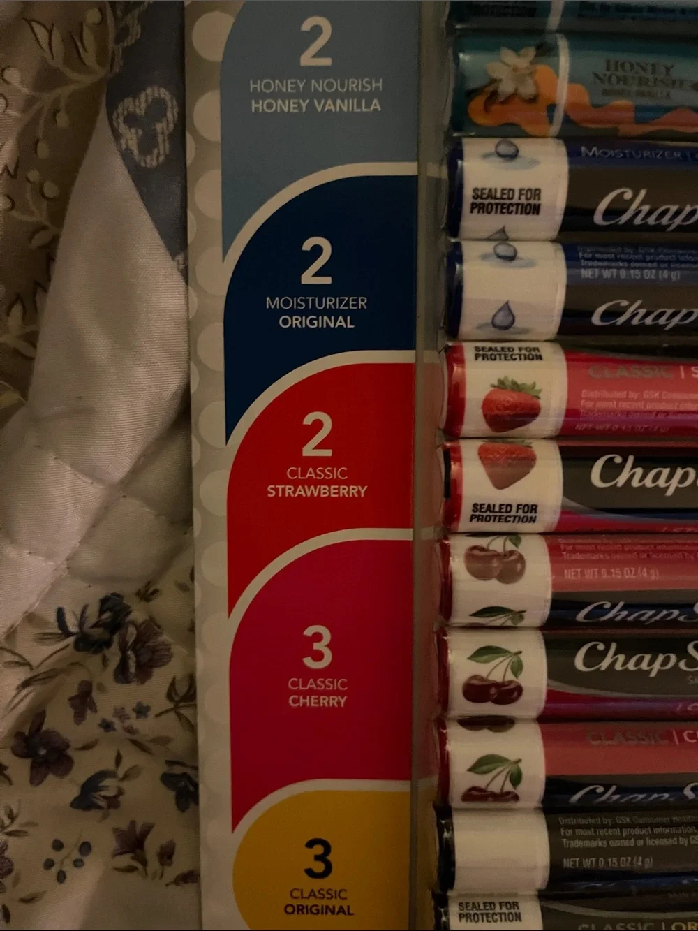 ChapStick Lip Balm Variety Pack - Assorted Colors
